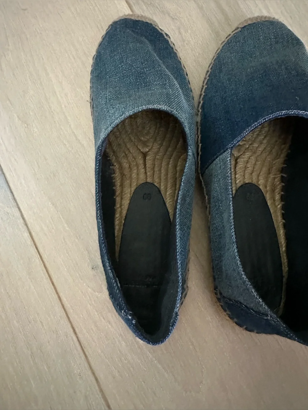 Saint Laurent Perseo Denim Espadrilles- Barely Worn